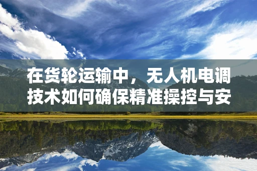 在货轮运输中，无人机电调技术如何确保精准操控与安全？
