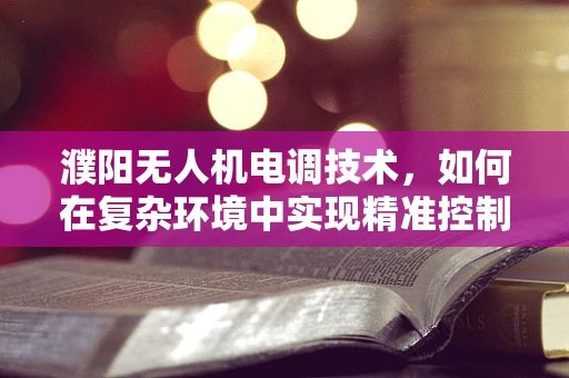 濮阳无人机电调技术，如何在复杂环境中实现精准控制？