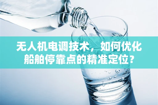 无人机电调技术，如何优化船舶停靠点的精准定位？