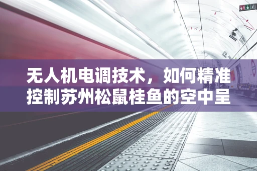 无人机电调技术，如何精准控制苏州松鼠桂鱼的空中呈现？