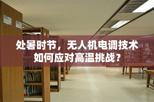 处暑时节，无人机电调技术如何应对高温挑战？