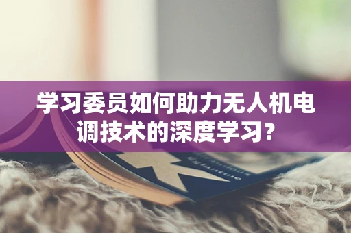 学习委员如何助力无人机电调技术的深度学习？