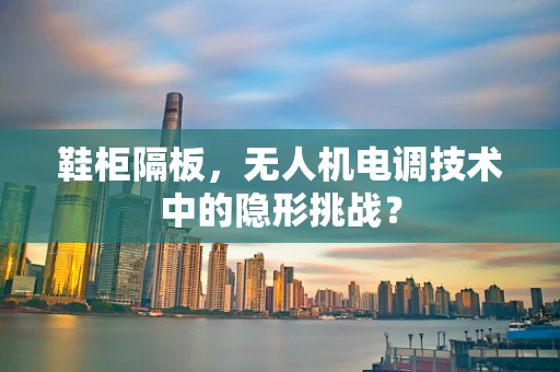 鞋柜隔板，无人机电调技术中的隐形挑战？
