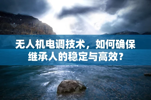 无人机电调技术，如何确保继承人的稳定与高效？