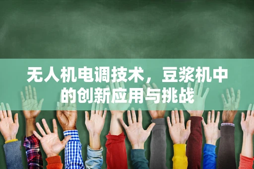 无人机电调技术，豆浆机中的创新应用与挑战