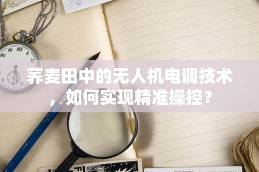 荞麦田中的无人机电调技术，如何实现精准操控？