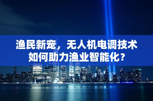 渔民新宠，无人机电调技术如何助力渔业智能化？