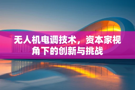 无人机电调技术，资本家视角下的创新与挑战