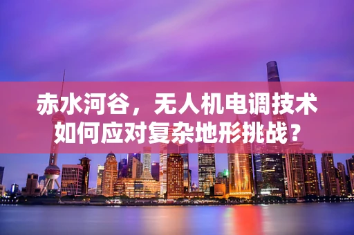 赤水河谷，无人机电调技术如何应对复杂地形挑战？