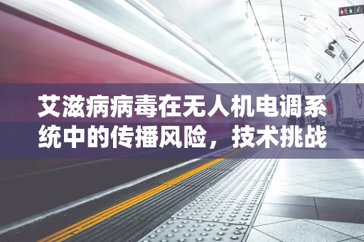 艾滋病病毒在无人机电调系统中的传播风险，技术挑战与防护策略