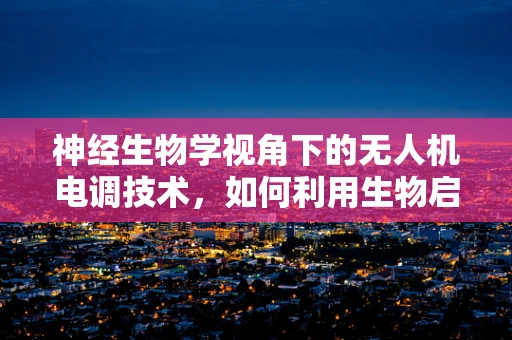 神经生物学视角下的无人机电调技术，如何利用生物启发的控制策略提升飞行稳定性？