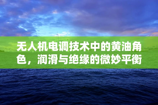 无人机电调技术中的黄油角色，润滑与绝缘的微妙平衡