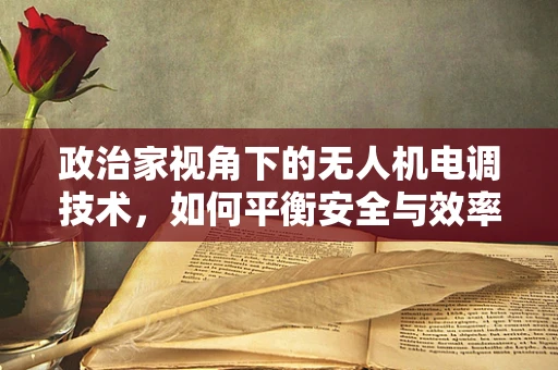政治家视角下的无人机电调技术，如何平衡安全与效率？