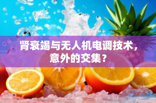 肾衰竭与无人机电调技术，意外的交集？