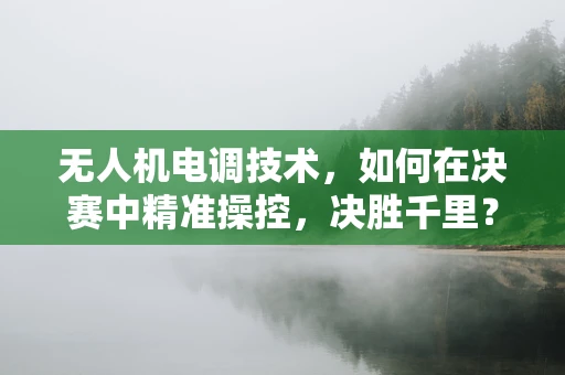 无人机电调技术，如何在决赛中精准操控，决胜千里？