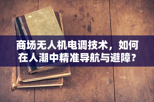 商场无人机电调技术，如何在人潮中精准导航与避障？