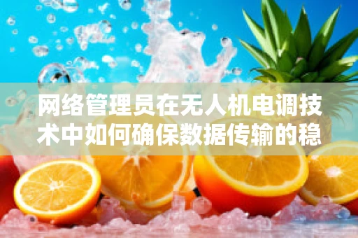 网络管理员在无人机电调技术中如何确保数据传输的稳定与安全？