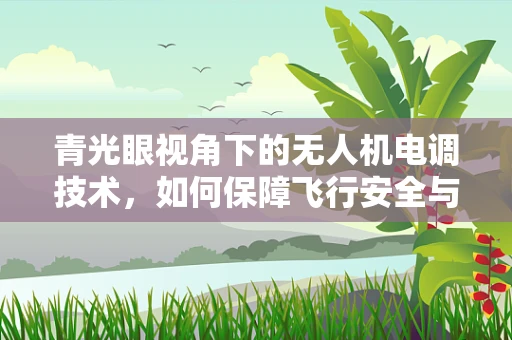 青光眼视角下的无人机电调技术，如何保障飞行安全与飞行员健康？