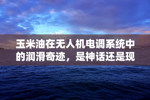 玉米油在无人机电调系统中的润滑奇迹，是神话还是现实？