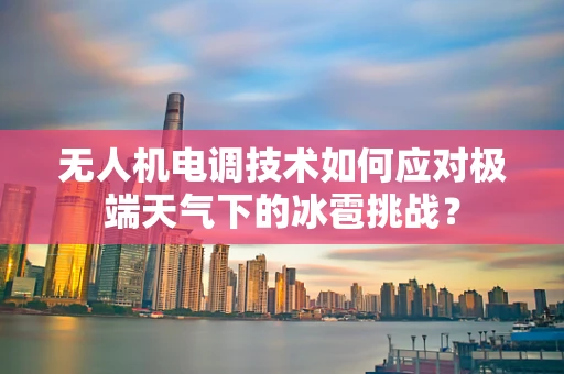 无人机电调技术如何应对极端天气下的冰雹挑战？