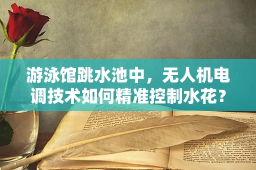 游泳馆跳水池中，无人机电调技术如何精准控制水花？