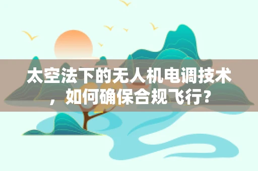 太空法下的无人机电调技术，如何确保合规飞行？