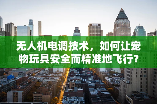 无人机电调技术，如何让宠物玩具安全而精准地飞行？