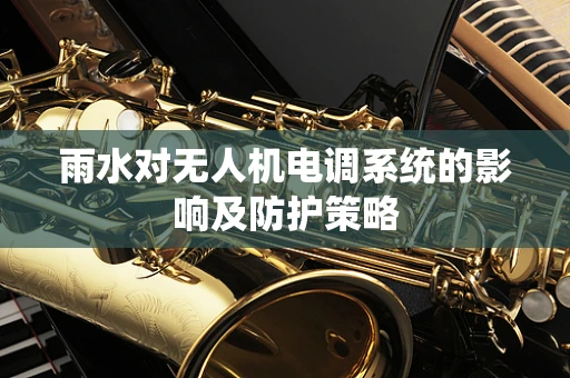 雨水对无人机电调系统的影响及防护策略