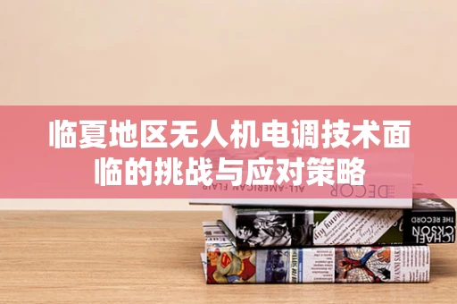 临夏地区无人机电调技术面临的挑战与应对策略