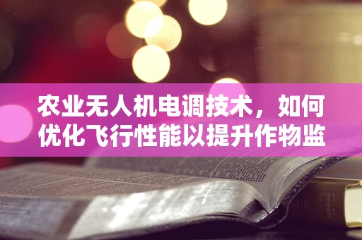 农业无人机电调技术，如何优化飞行性能以提升作物监测精度？