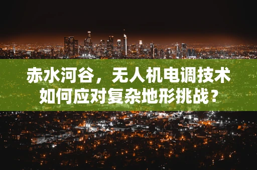 赤水河谷，无人机电调技术如何应对复杂地形挑战？