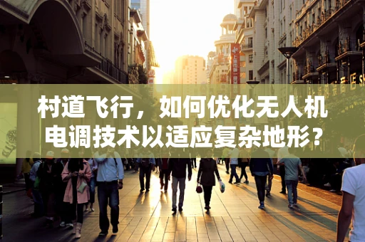 村道飞行，如何优化无人机电调技术以适应复杂地形？