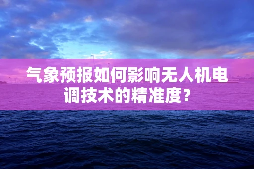 气象预报如何影响无人机电调技术的精准度？