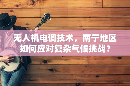 无人机电调技术，南宁地区如何应对复杂气候挑战？