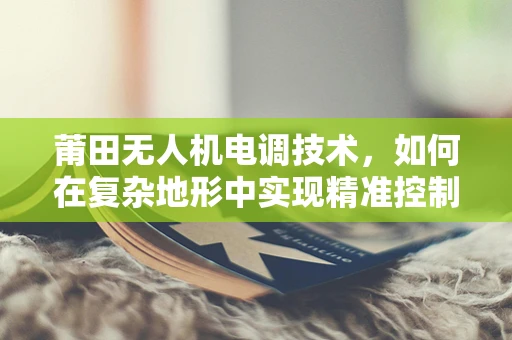 莆田无人机电调技术，如何在复杂地形中实现精准控制？