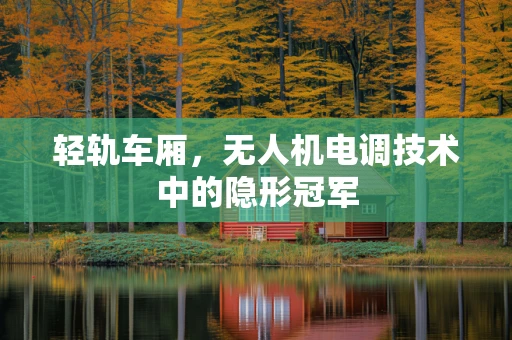 轻轨车厢，无人机电调技术中的隐形冠军