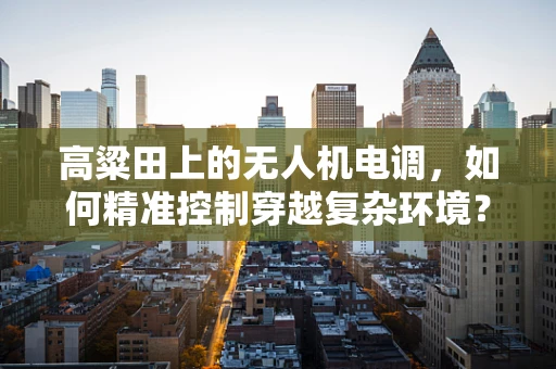 高粱田上的无人机电调，如何精准控制穿越复杂环境？