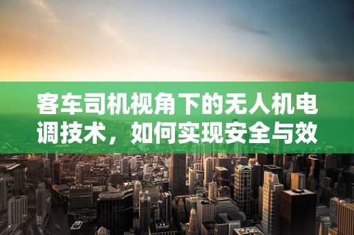 客车司机视角下的无人机电调技术，如何实现安全与效率的双重提升？