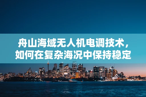 舟山海域无人机电调技术，如何在复杂海况中保持稳定飞行？