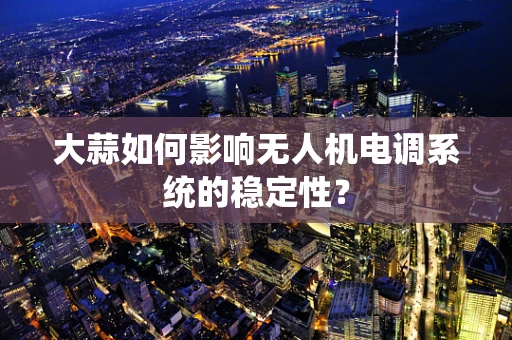 大蒜如何影响无人机电调系统的稳定性？