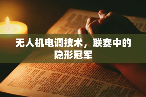 无人机电调技术，联赛中的隐形冠军