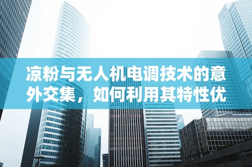 凉粉与无人机电调技术的意外交集，如何利用其特性优化飞行稳定性？